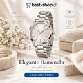 Elegante Damenuhr aus Edelstahl - best-shop