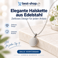 Elegante Halskette aus Edelstahl - best-shop