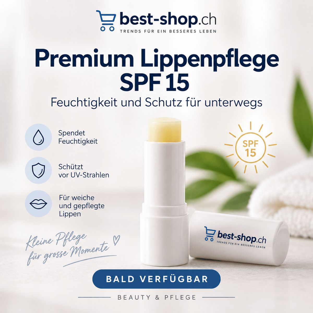 Premium Lippenpflege SPF 15 - best-shop