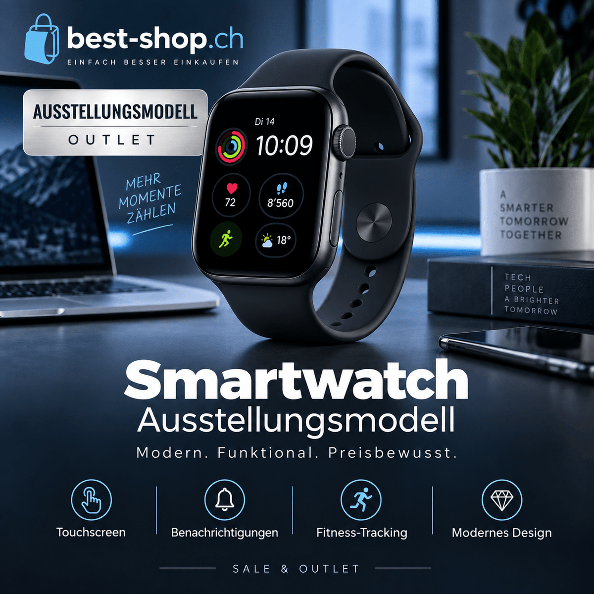 Smartwatch Ausstellungsmodell - best-shop