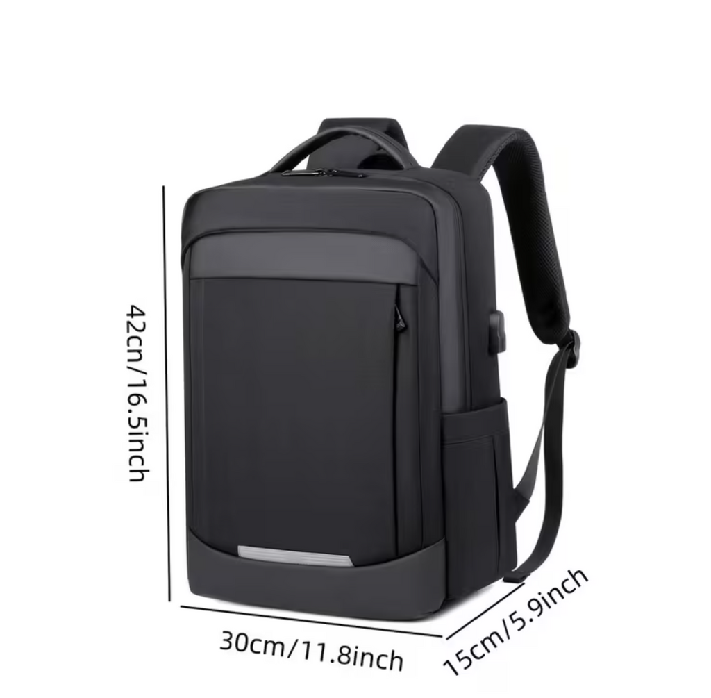 WEIXIER Business Laptop-Rucksack 16,5 Zoll – Schwarz