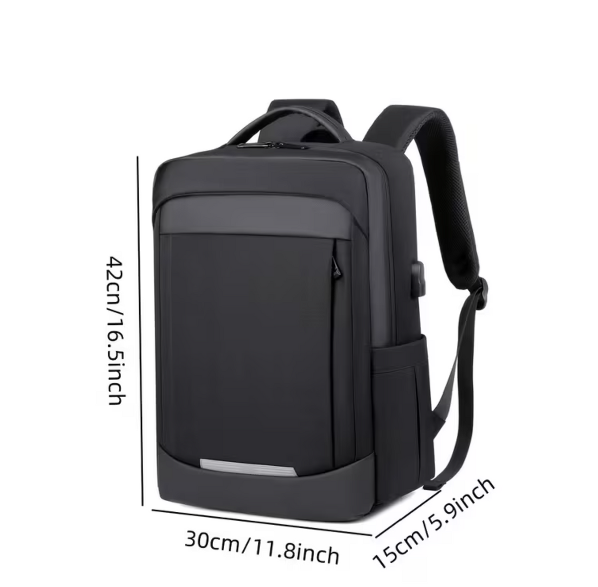 WEIXIER Business Laptop-Rucksack 16,5 Zoll – Schwarz