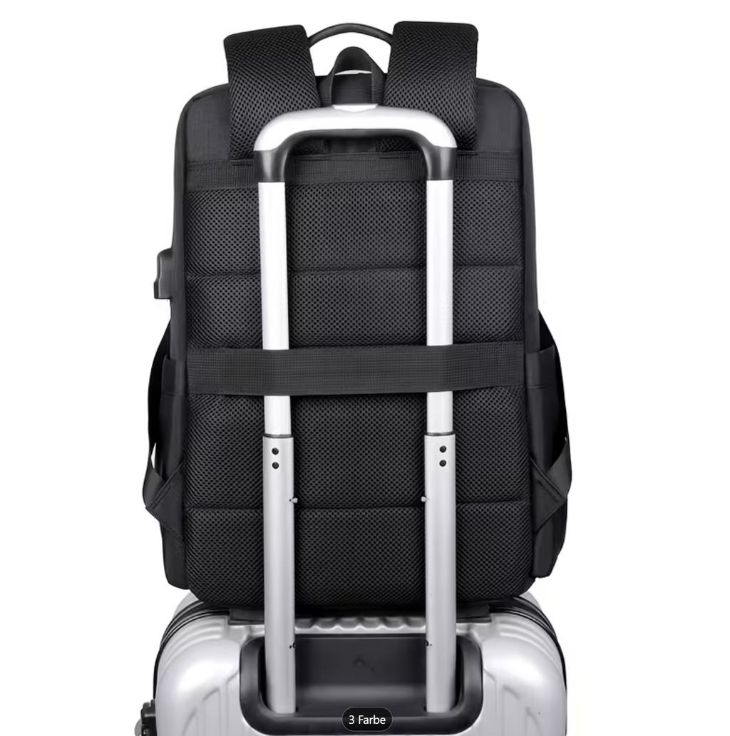 WEIXIER Business Laptop-Rucksack 16,5 Zoll – Schwarz