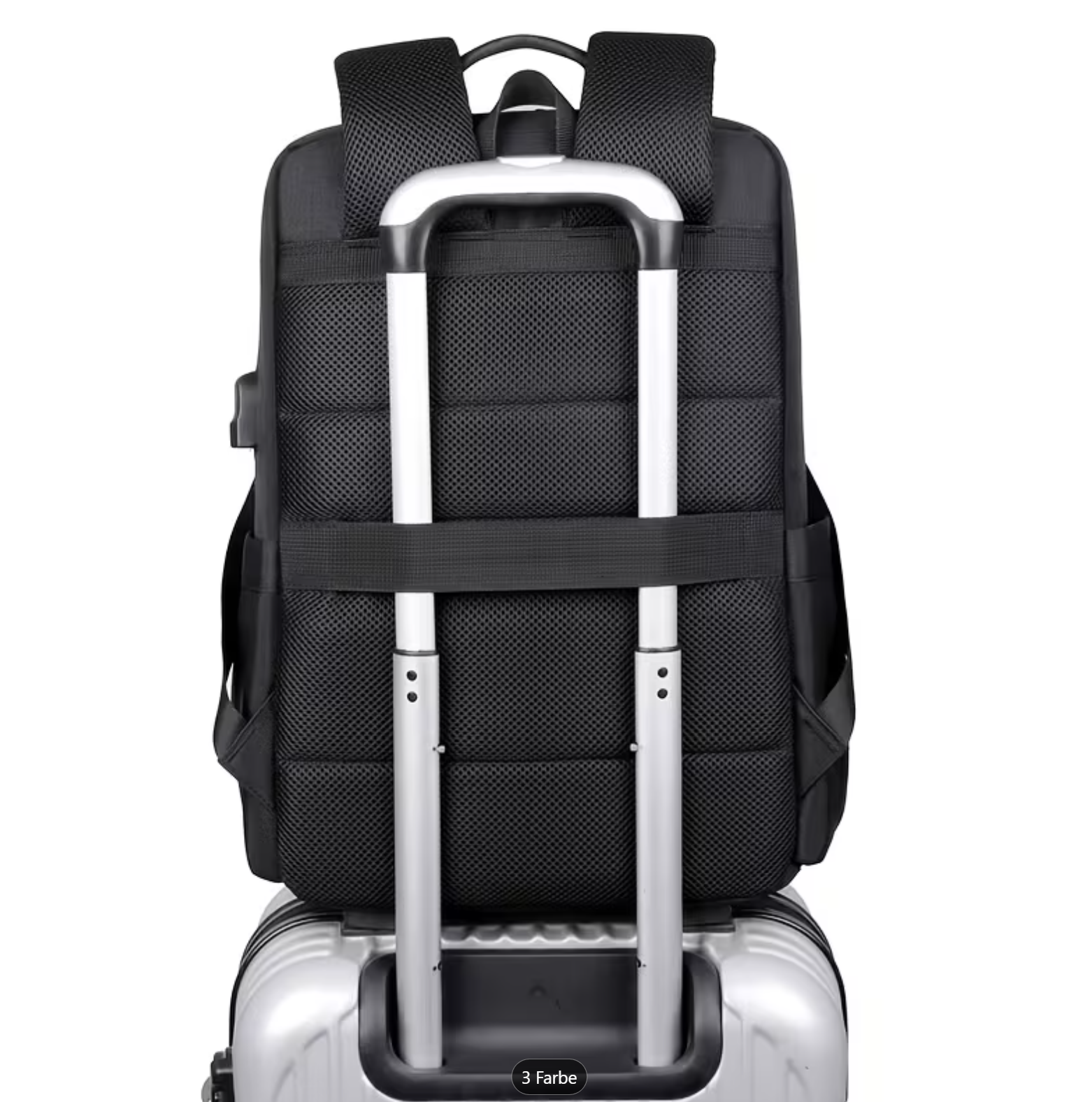 WEIXIER Business Laptop-Rucksack 16,5 Zoll – Schwarz