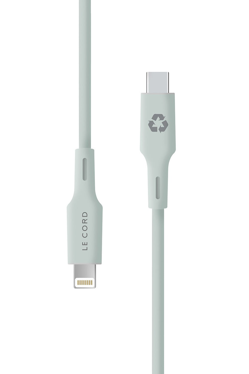 Apple MFi Lightning auf USB-C Kabel 1,2 m in Pale Pine